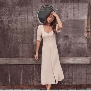 Christy Dawn Lennon Dress in Butterscotch Size Small